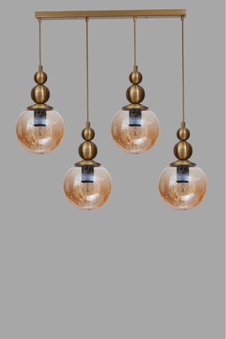 Lampadario - Dorato - 4 x 40 W