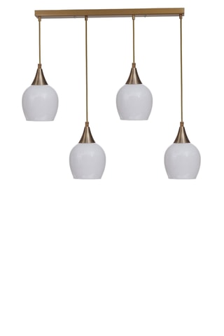 Lampadario - Bianco - 4 x 40 W