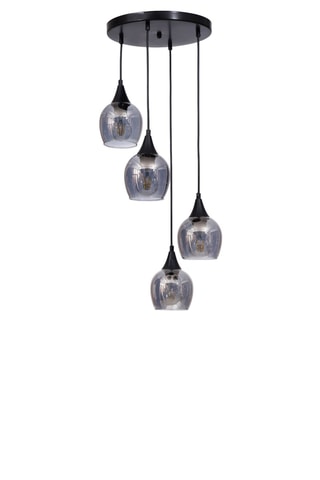 Lampadario - Nero - 4 x 40 W