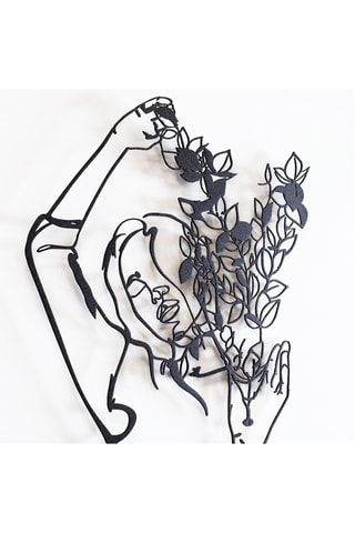 Decorazione da parete - 61 x 100 cm - Nero