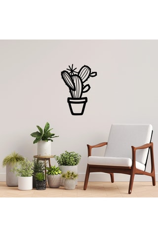 Decorazione da parete - 49 x 70 cm - Nero