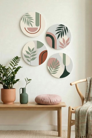 4 quadri - 40 x 40 cm