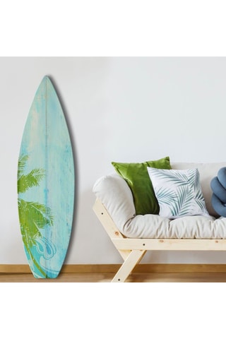 Decorazione da parete - 40 x 140 cm - Turchese