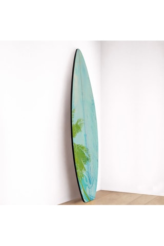 Decorazione da parete - 40 x 140 cm - Turchese