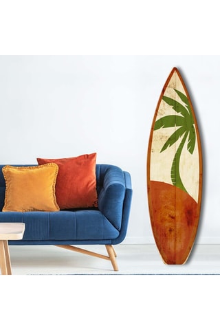 Decorazione da parete - 40 x 140 cm - Marrone