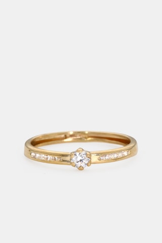 Anillo Lacey - Oro amarillo