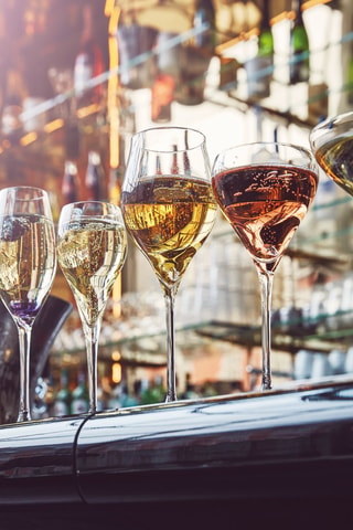 6 flûtes en cristallin Séquence - 24 cl