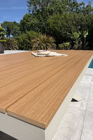 Table de jardin Lamu - 180 x 100 x 75 cm