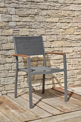 Ensemble de jardin en acacia Orsino - 4 places