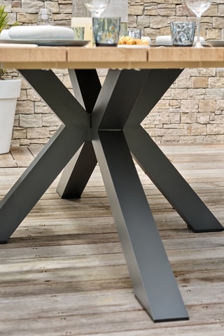 Table de jardin Kelia - 220 x 102 x 74 cm