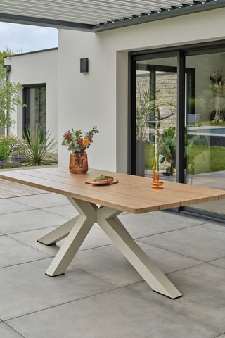 Table de jardin Kelia - 220 x 102 x 74 cm