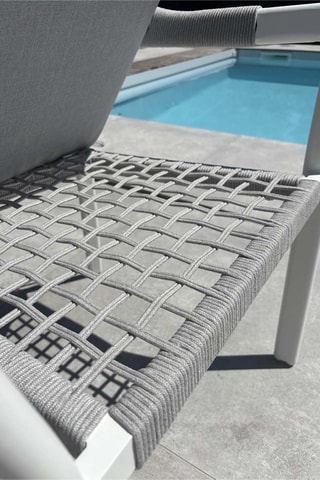 2 fauteuils de jardin Abella - Gris