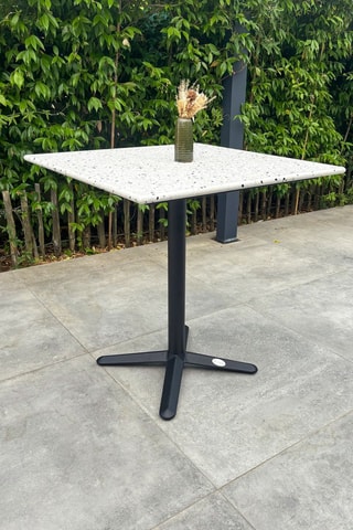 Table de jardin carré Bistro - 70 x 70 x 74 cm