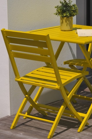 2 chaises pliables Marius - 46 x 41 x 82 cm