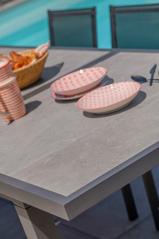 Ensemble de jardin Venise - 10 places - Table extensible