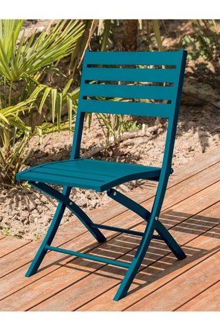 2 chaises pliables Marius - 46 x 41 x 82 cm