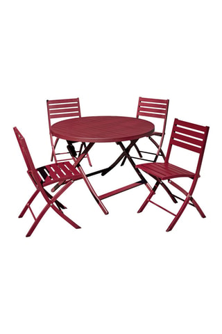 Ensemble de jardin Marius rond - 4 places