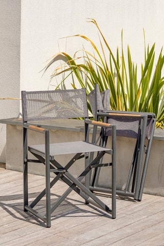 Fauteuil pliant Honfleur - Anthracite