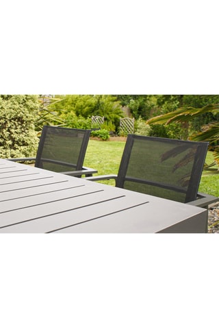 2 fauteuils empilables Miami - Anthracite
