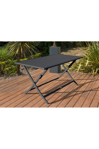 Table pliable 4 places Marius - 140 x 80 x 73 cm