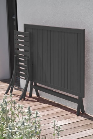 Table pliable 4 places Marius - 140 x 80 x 73 cm