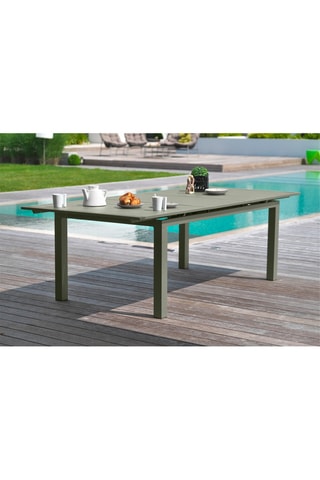 Ensemble de jardin Miami - 8 places - Table extensible