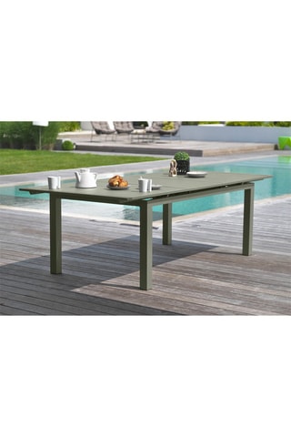 Table extensible 8/10 places Miami - 180/240 x 100 x 77 cm