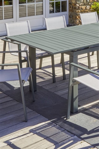 Table extensible 8/10 places Miami - 180/240 x 100 x 77 cm