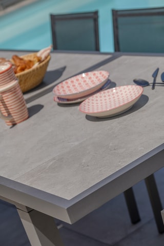 Table extensible 8-10 places Venise - 190/250 x 95 x 77 cm