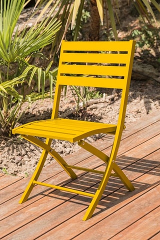Ensemble de jardin Marius pliable - 4 places