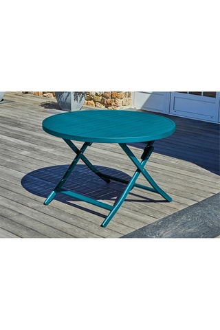 Table de jardin 4 places pliante Marius - 110 x 73 cm