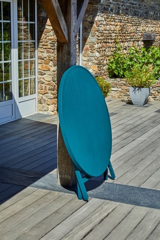 Table de jardin 4 places pliante Marius - 110 x 73 cm