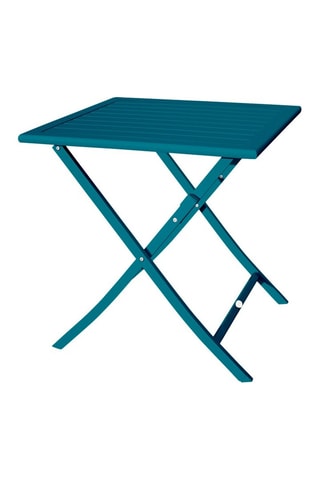 Guéridon 2 places de jardin pliable Marius - 70 x 70 x 73 cm