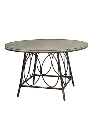 Table ronde 4 places Ushuaia - 125 x 125 x 74 cm