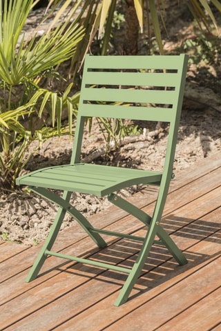 2 chaises pliables Marius - 46 x 41 x 82 cm