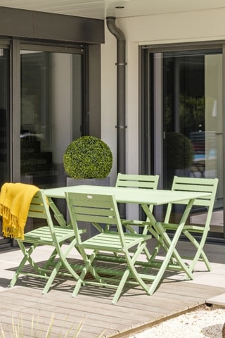 2 chaises pliables Marius - 46 x 41 x 82 cm