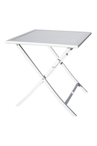 Guéridon 2 places de jardin pliable Marius - 70 x 70 x 73 cm