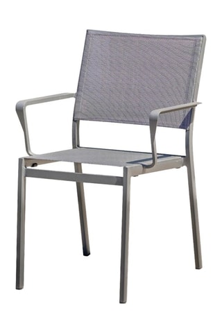 Ensemble de jardin Stockholm - 10 places - Assises empilables - Table extensible
