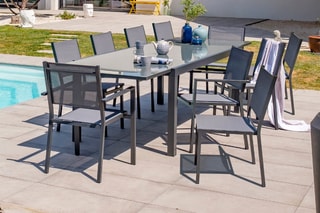 Ensemble de jardin Tolede - 10 places