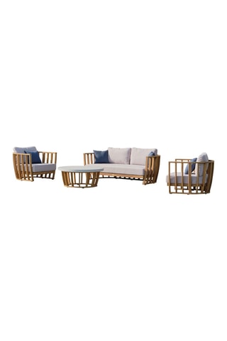 Salon de jardin en bois d’acacia Bogota - 5 places