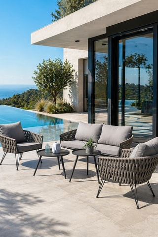 Salon de jardin Capri - 4 places