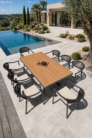 Ensemble de jardin Lamu - 8 places