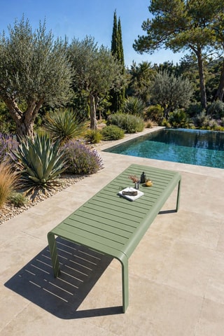 Table de jardin Hanoi - 220 x 100 x 75 cm