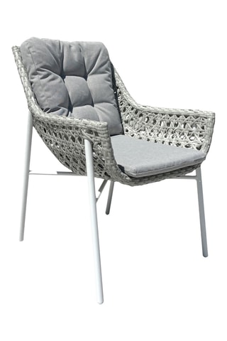 Fauteuil de jardin Elba - Blanc