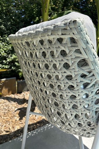 2 fauteuils de jardin Elba - Blanc