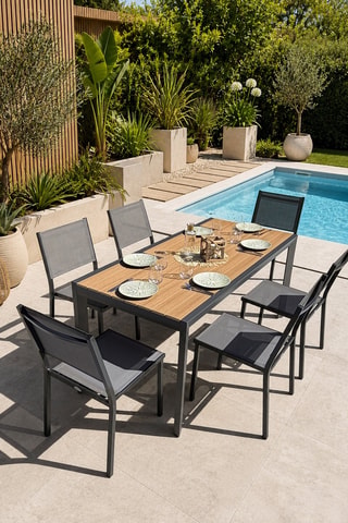 Ensemble de jardin Tong - Jusqu'à 6 places