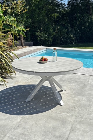 Table de jardin Elba - 142 x 74 cm