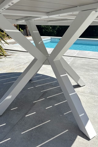 Table de jardin Elba - 142 x 74 cm