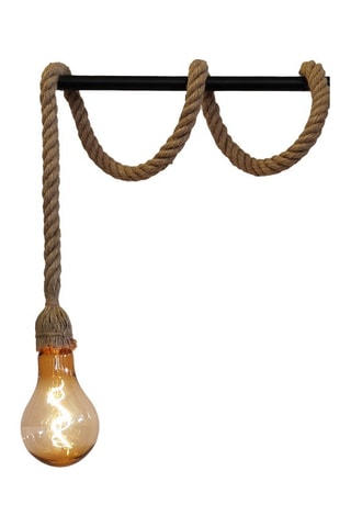 Suspension solaire LED Cordy - Beige