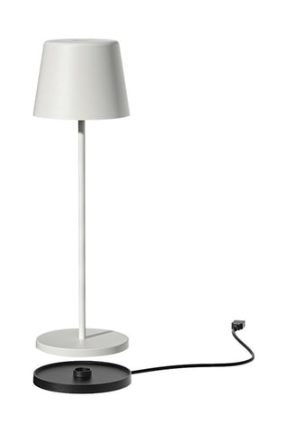 Lampe de table LED sans fil Kelly - Blanc